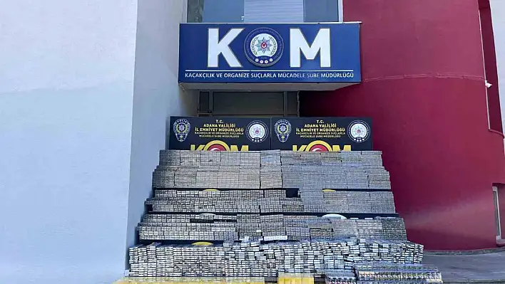 18 bin 700 paket kaçak ele geçirildi