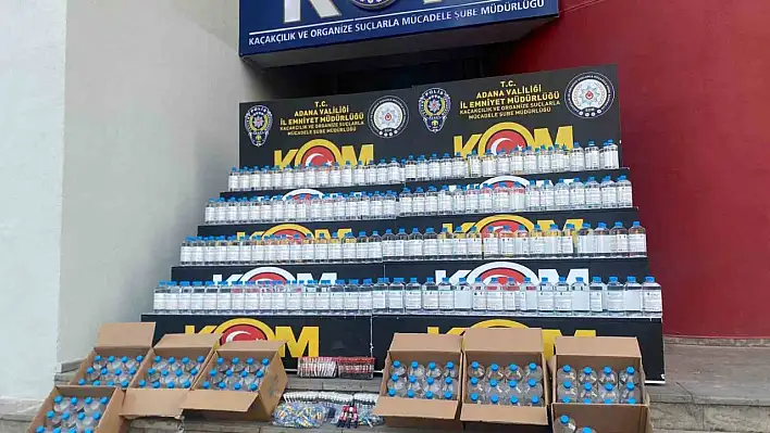 400 litre sahte içki ele geçirildi