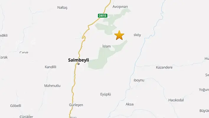 Adana'da deprem: Kayseri'den de hissedildi