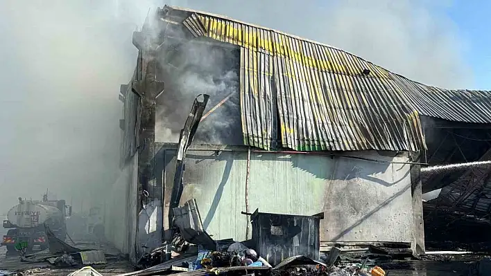 Geri dönüşüm fabrikasındaki yangında yeni gelişme