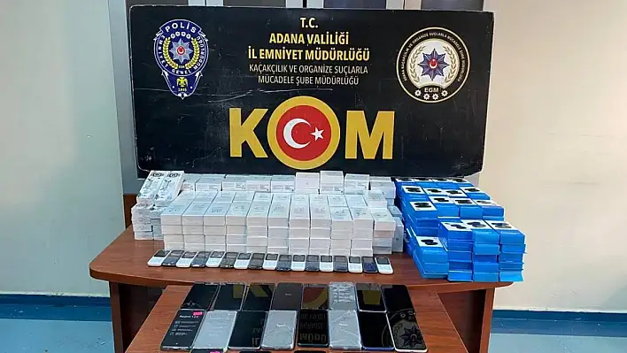 Adana'da kaçakçılık operasyonu