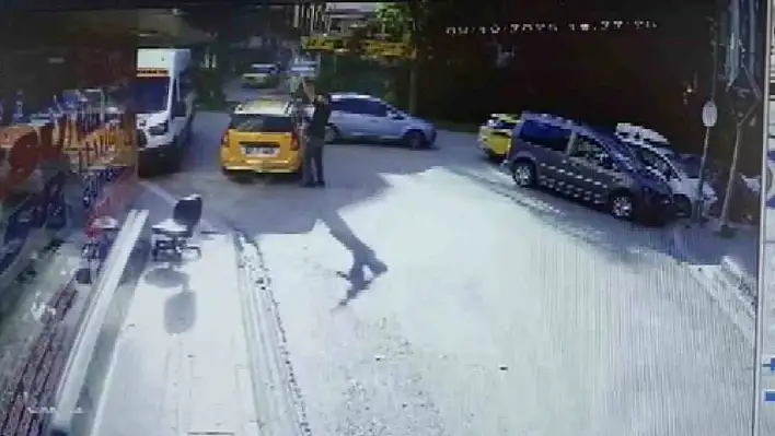 Kafeye pompalı tüfekle saldırı