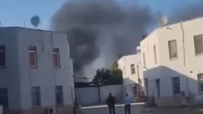 Adana'da yangın