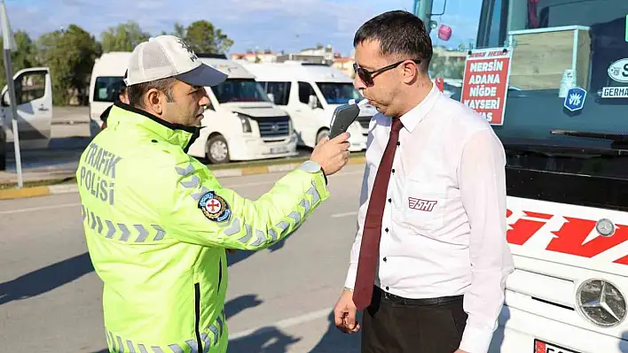 Yolcu otobüsleri denetlendi