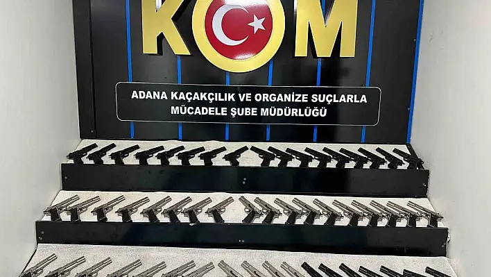 Suç örgütlerine silah getiren şahıslar yakalandı