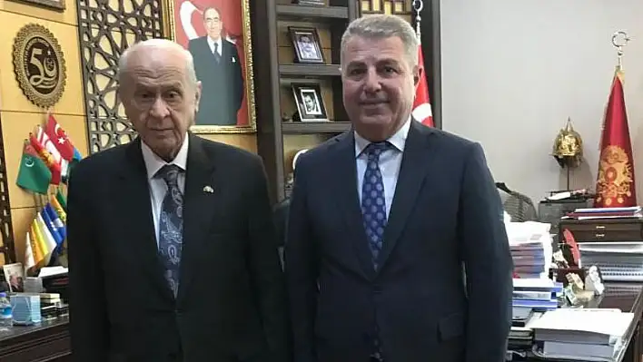 Aday adayı oldu, Bahçeli'yi ziyaret etti