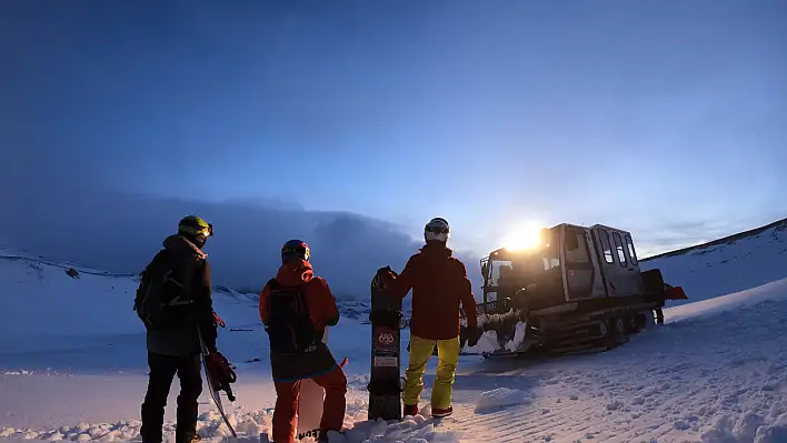 Adrenalin tutkunlarının yeni seçeneği yine Erciyes'te