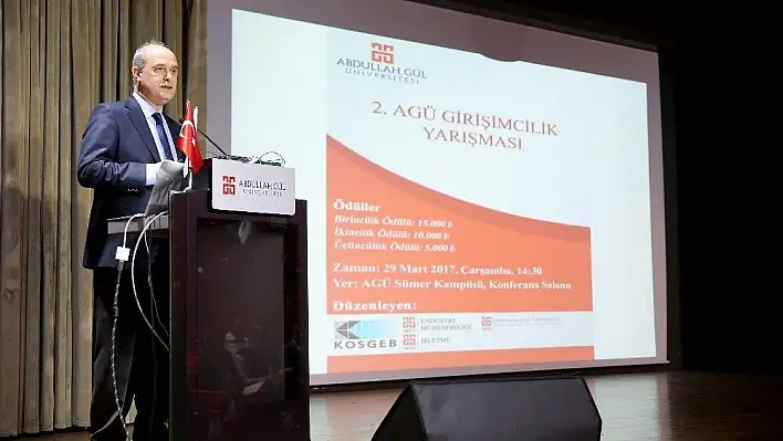 AGÜ'de 2. Girişimcilik Yarışması düzenlendi