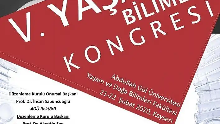 AGÜ'de, V. Yaşam Bilimleri Kongresi
