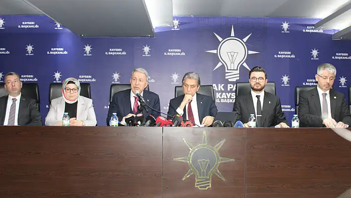 AK Parti Genel Başkan Yardımcısı Kayseri'de konuştu: Bizim o işlerle alakamız yok