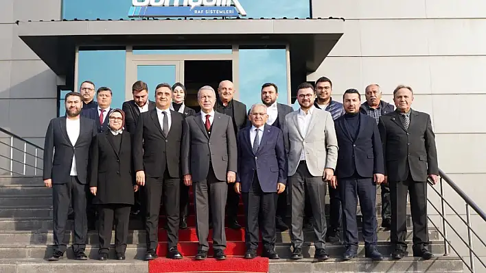 AK Parti heyetinden Kayseri'nin iki önemli sanayi şirketine ziyaret!
