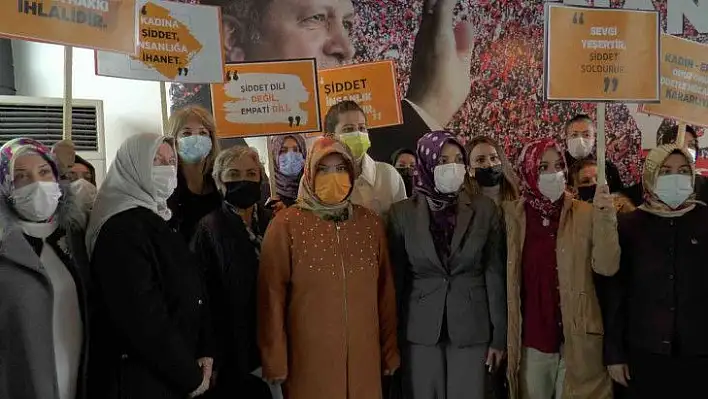 AK Parti Kadın Kolları İl Başkan Yardımcısı Bilen:  Kadına yönelik şiddete tahammülümüz yok!