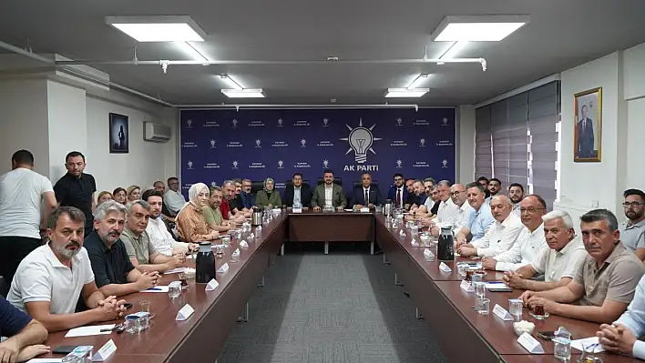 AK Parti Kayseri'deki toplantıda neler konuşuldu? İşte o gündem..