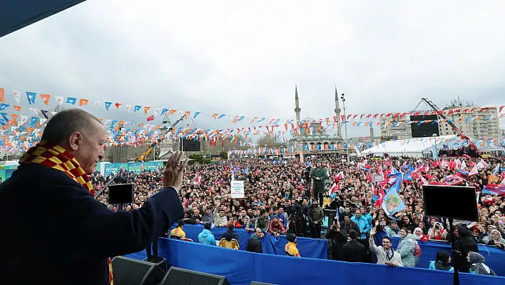 AK Parti Kayseri'den Erdoğan'a final çağrısı