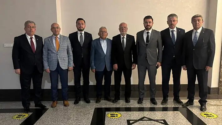 AK Parti Kayseri heyeti Ankara'da buluştu!