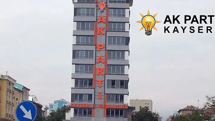 AK Parti Kayseri, Pazar günü Kadir Has'ta toplanacak!