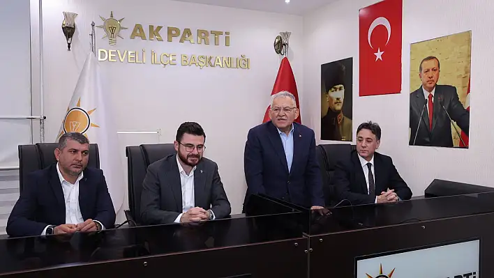 AK Parti Kayseri teşkilatı Develi'de