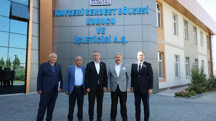 Çopuroğlu bu kez de Kayseri Serbest Bölge'ye