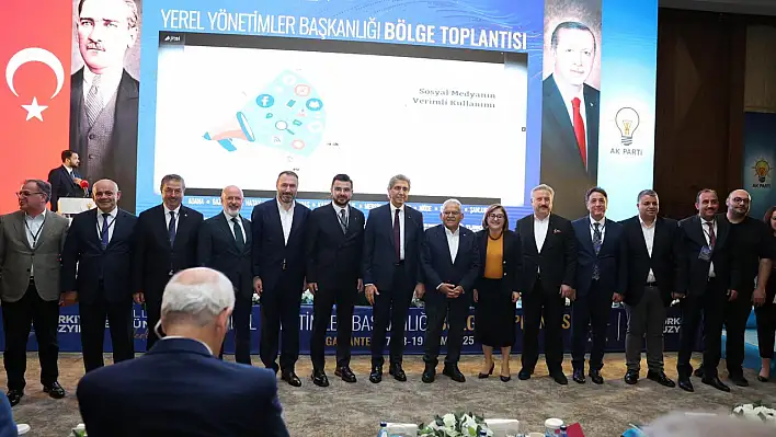 AK Partili yerel yönetimler Gaziantep'te toplandı