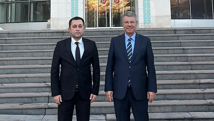 Akay ve Önder 2025'in ilk ziyaretini Ankara'da bakın kime yaptı