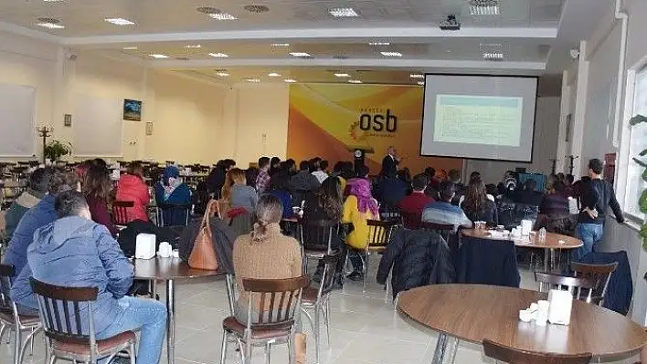 Öğrenciler OSB Atıksu Arıtma Tesisini ziyaret etti