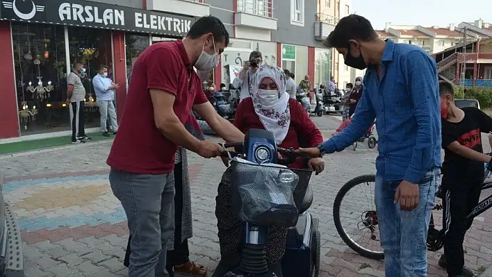 24 akülü araç ihtiyaç sahiplerine ulaştı