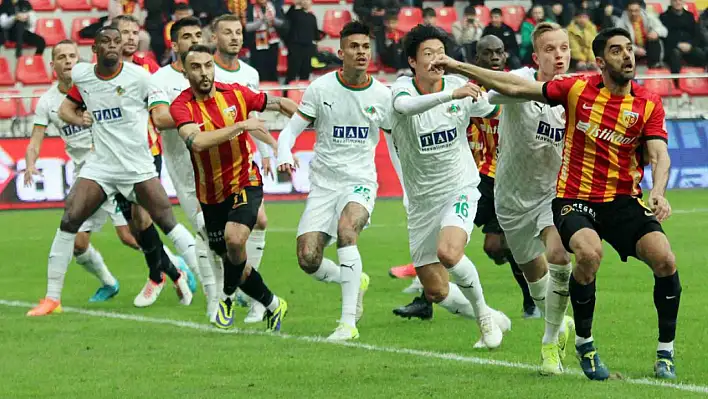 Alanyaspor ile Kayserispor 18. Rrandevuda karşı karşıya