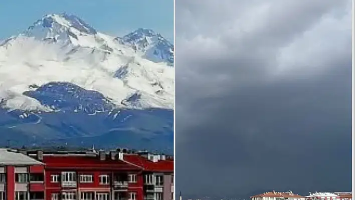 Ali Dağı ve Erciyes Dağı kayboldu!