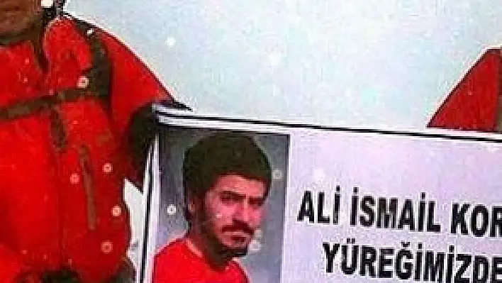 ALİ İSMAİL KORKMAZ İÇİN  ERCİYES DAĞI'NA TIRMANDILAR