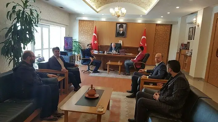 Anadolu Aslanları İş Adamları Derneği (ASKON) Kayseri Şubesinden, Vali Kamçı'ya ziyaret
