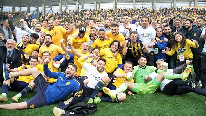 Ankaragücü Süper Lig'e yükseldi