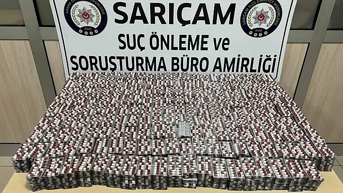 Kutularda on binlerce uyuşturucu hap bulundu