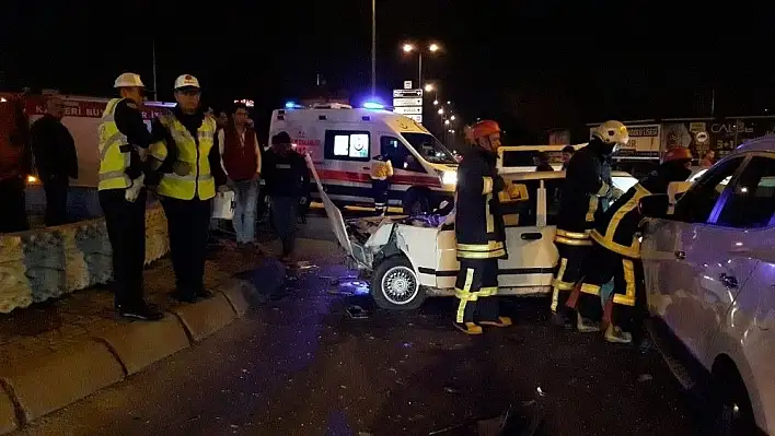 Dün gece meydana geldi... Polis ekipleri önlem aldı!