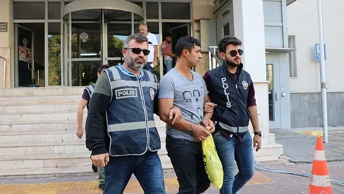 Polisi karşısında görünce 2. kattan atladı