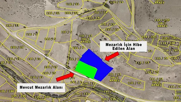 Arsasını mezarlık olsun diye bağışladı