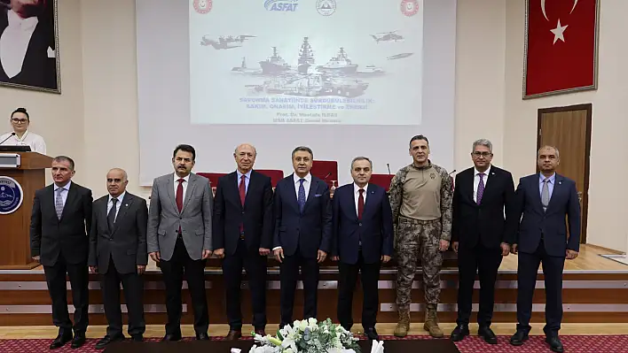 Savunma sanayinin gücü ERÜ'de konuşuldu