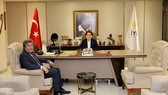 Ataş'tan, Akşener ziyareti...