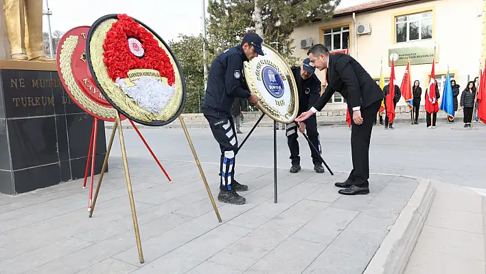 Atatürk, Bünyan'da anıldı