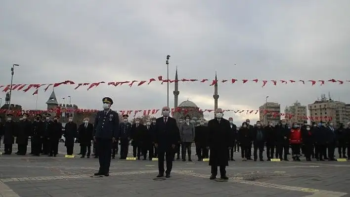 Atatürk 101 yıl önce Kayseri'deydi...