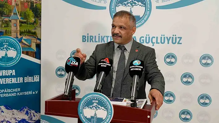 Avrupa'daki Kayserililerle Türkiye'den uzmanlar bir araya geliyor!