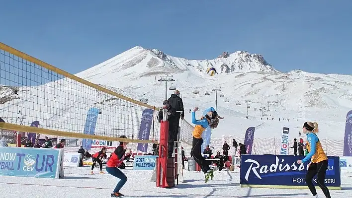 Avrupa Kar Voleybolu Kupası Erciyes'te ikinci kez yapılacak