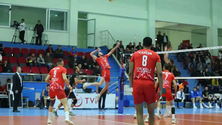 AXA Sigorta Efeler Ligi: Develi Belediyespor: 3- Cizre Belediyespor: 1