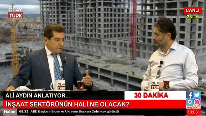 Aydın: 100 metrekare evin maliyeti şu an 1 milyon lira!