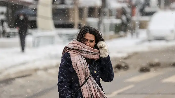 Bahar havası yerini soğuk havaya bıraktı! Kayseri'de hava durumu