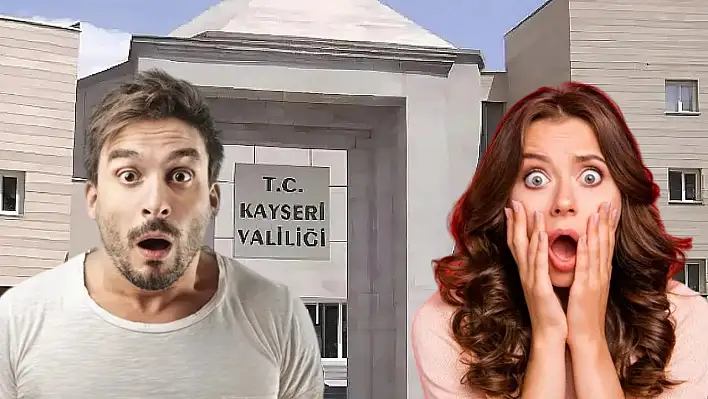 Bak sen şu Kayseri Valiliği'nin yaptığına!