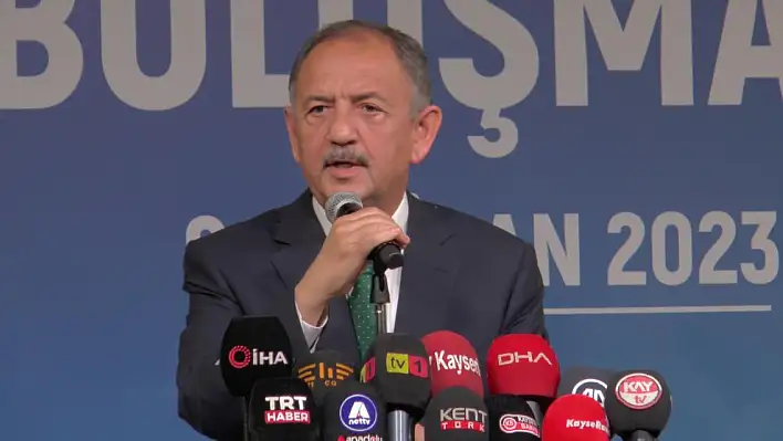 Bakan Özhaseki: 'Gıybetlerden, dedikodulardan sırtım delik deşik'