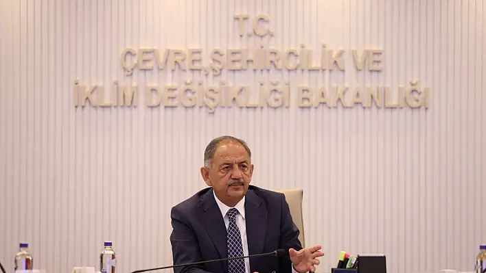 Bakan  Özhaseki: Söz verdik sözümüzü tutuyoruz