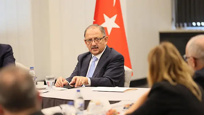 Bakan Özhaseki: Tek bir amacımız var..!