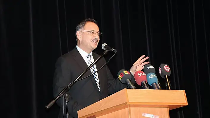 Bakan Özhaseki: 'Türkiye vicdanların sesidir'