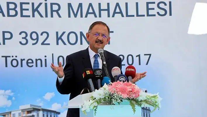 Bakan Özhaseki: '15 yıl içerisinde tüm Türkiye'yi depreme hazırlıklı hale getireceğiz